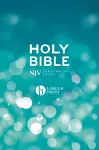 NIV Larger Print Blue Hardback Bible cover