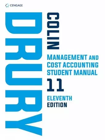 Management and Cost Accounting Student Manual cover