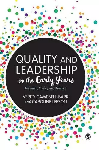 Quality and Leadership in the Early Years cover