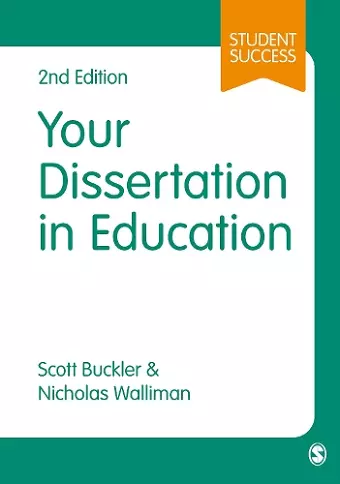 Your Dissertation in Education cover