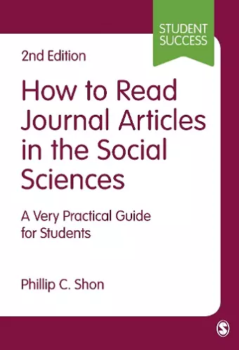 How to Read Journal Articles in the Social Sciences cover