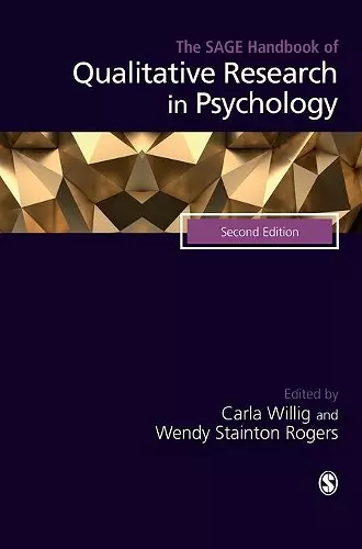 The SAGE Handbook of Qualitative Research in Psychology cover