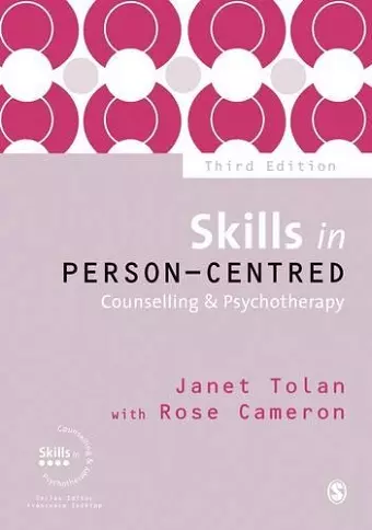 Skills in Person-Centred Counselling & Psychotherapy cover