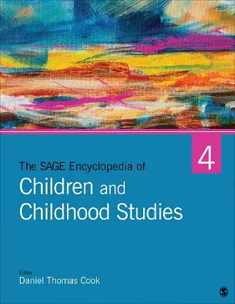 The SAGE Encyclopedia of Children and Childhood Studies cover