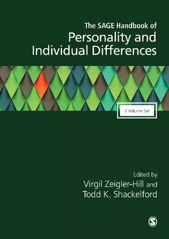 The SAGE Handbook of Personality and Individual Differences cover