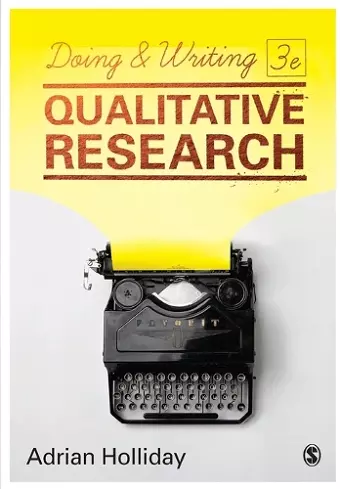 Doing & Writing Qualitative Research cover