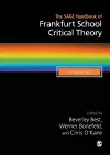 The SAGE Handbook of Frankfurt School Critical Theory cover