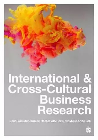 International and Cross-Cultural Business Research cover