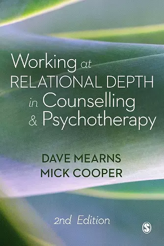 Working at Relational Depth in Counselling and Psychotherapy cover