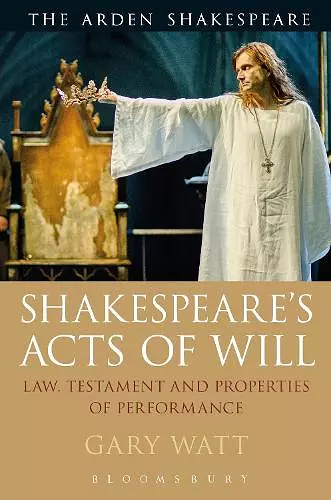Shakespeare's Acts of Will cover