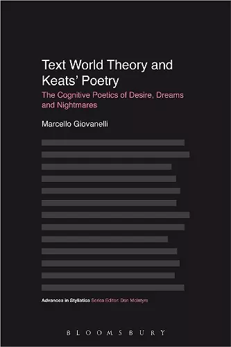 Text World Theory and Keats' Poetry cover