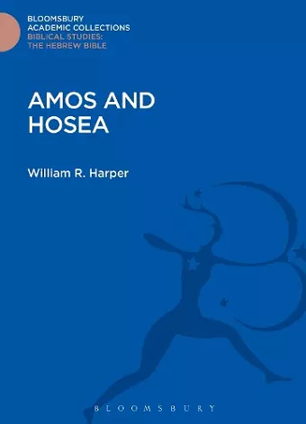 Amos and Hosea cover