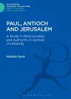 Paul, Antioch and Jerusalem cover