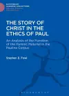 The Story of Christ in the Ethics of Paul cover