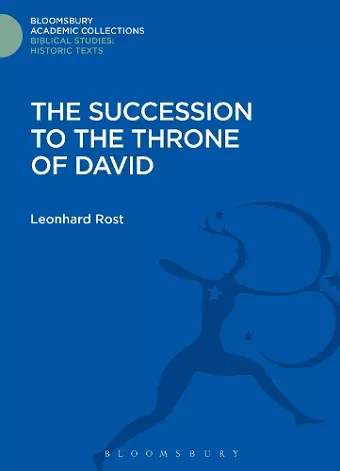 The Succession to the Throne of David cover