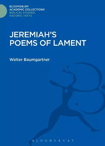 Jeremiah's Poems of Lament cover