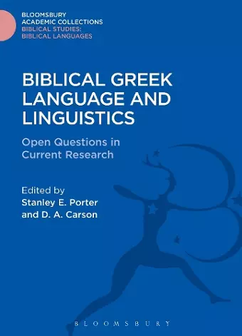 Biblical Greek Language and Linguistics cover