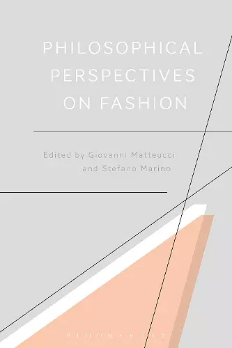 Philosophical Perspectives on Fashion cover