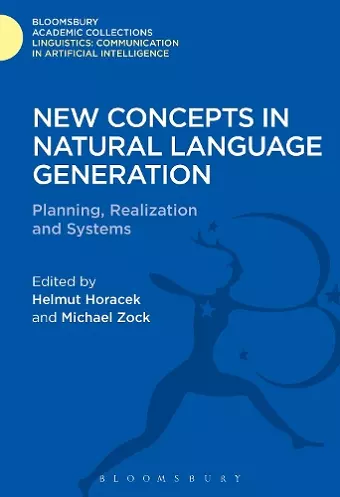 New Concepts in Natural Language Generation cover