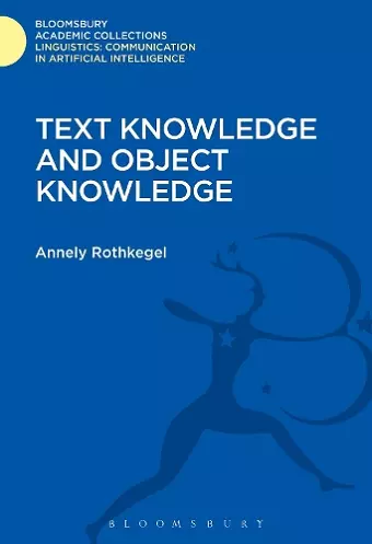 Text Knowledge and Object Knowledge cover