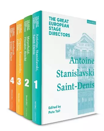 The Great European Stage Directors Set 1 cover