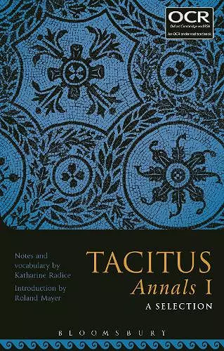 Tacitus Annals I: A Selection cover