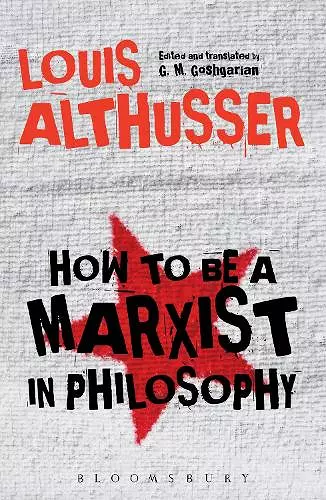 How to Be a Marxist in Philosophy cover