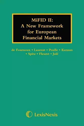 MiFID II: A New Framework for European Financial Markets cover