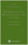 Cook: Pharmaceuticals Biotechnology and the Law cover