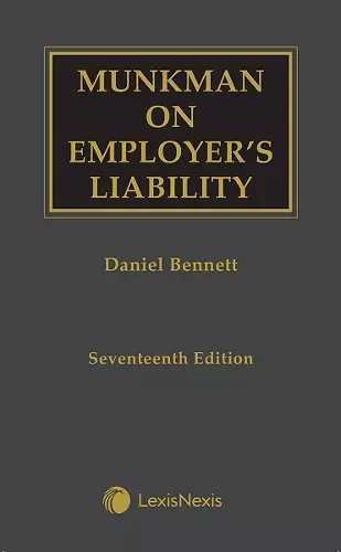 Munkman on Employer's Liability cover