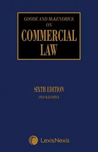 Goode on Commercial Law cover
