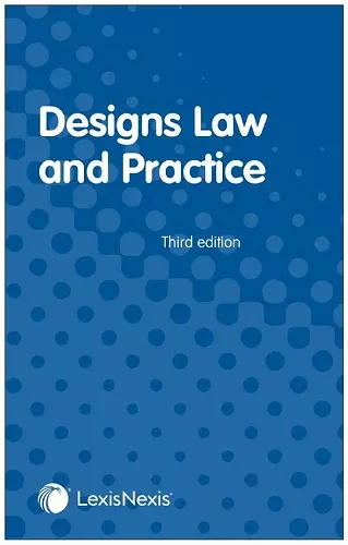Designs Law and Practice cover