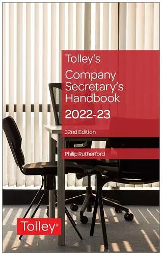 Tolley's Company Secretary's Handbook cover