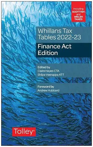 Whillans's Tax Tables 2022-23 (Finance Act edition) cover
