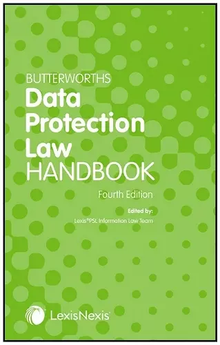 Butterworths Data Protection Law Handbook cover