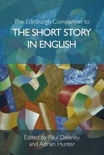 The Edinburgh Companion to the Short Story in English cover