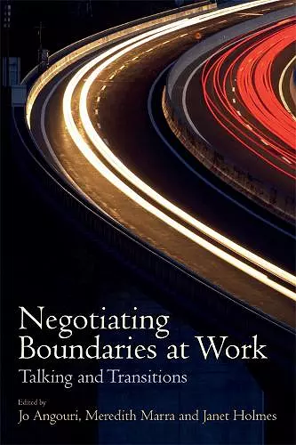 Negotiating Boundaries at Work cover