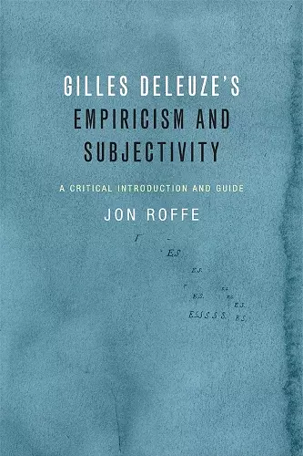 Gilles Deleuze's Empiricism and Subjectivity cover