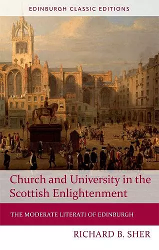 Church and University in the Scottish Enlightenment cover