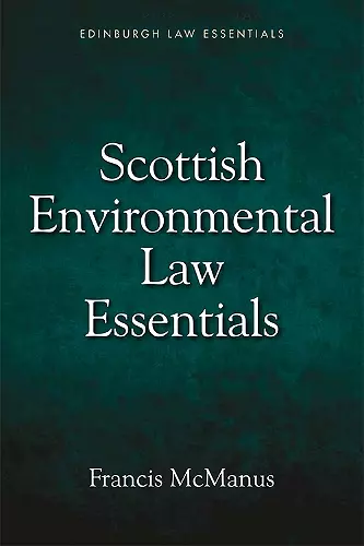 Scottish Environmental Law Essentials cover