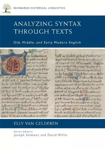 Analyzing Syntax Through Texts cover