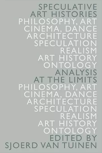 Speculative Art Histories cover