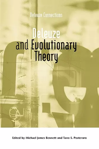 Deleuze and Evolutionary Theory cover