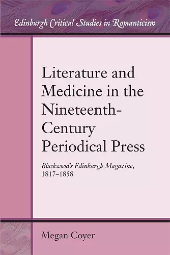Literature and Medicine in the Nineteenth-Century Periodical Press cover