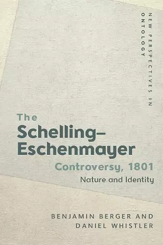 The Schelling-Eschenmayer Controversy, 1801 cover