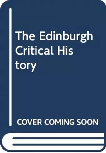 The Edinburgh Critical History of Apostolic and Patristic Christian Theology cover