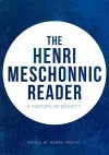 The Henri Meschonnic Reader cover