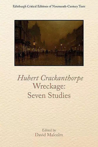 Hubert Crackanthorpe, Wreckage: Seven Studies cover