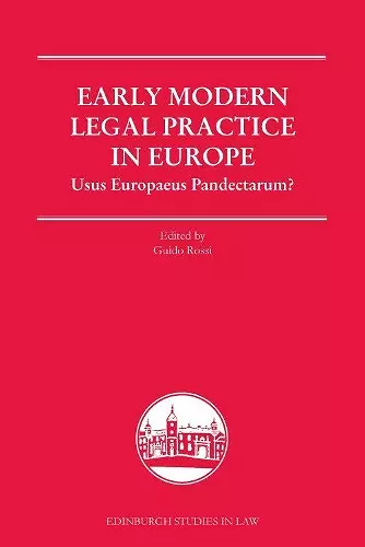 Authorities in Early Modern Courts in Europe cover