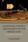 Language, Politics and Society in the Middle East cover